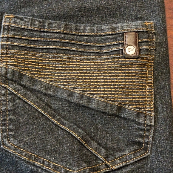 Fried Denim - 36X32 Slim - Black Denim Jeans - Picture 9 of 15